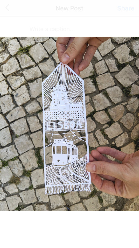 Lisbon Papercutting Artwork