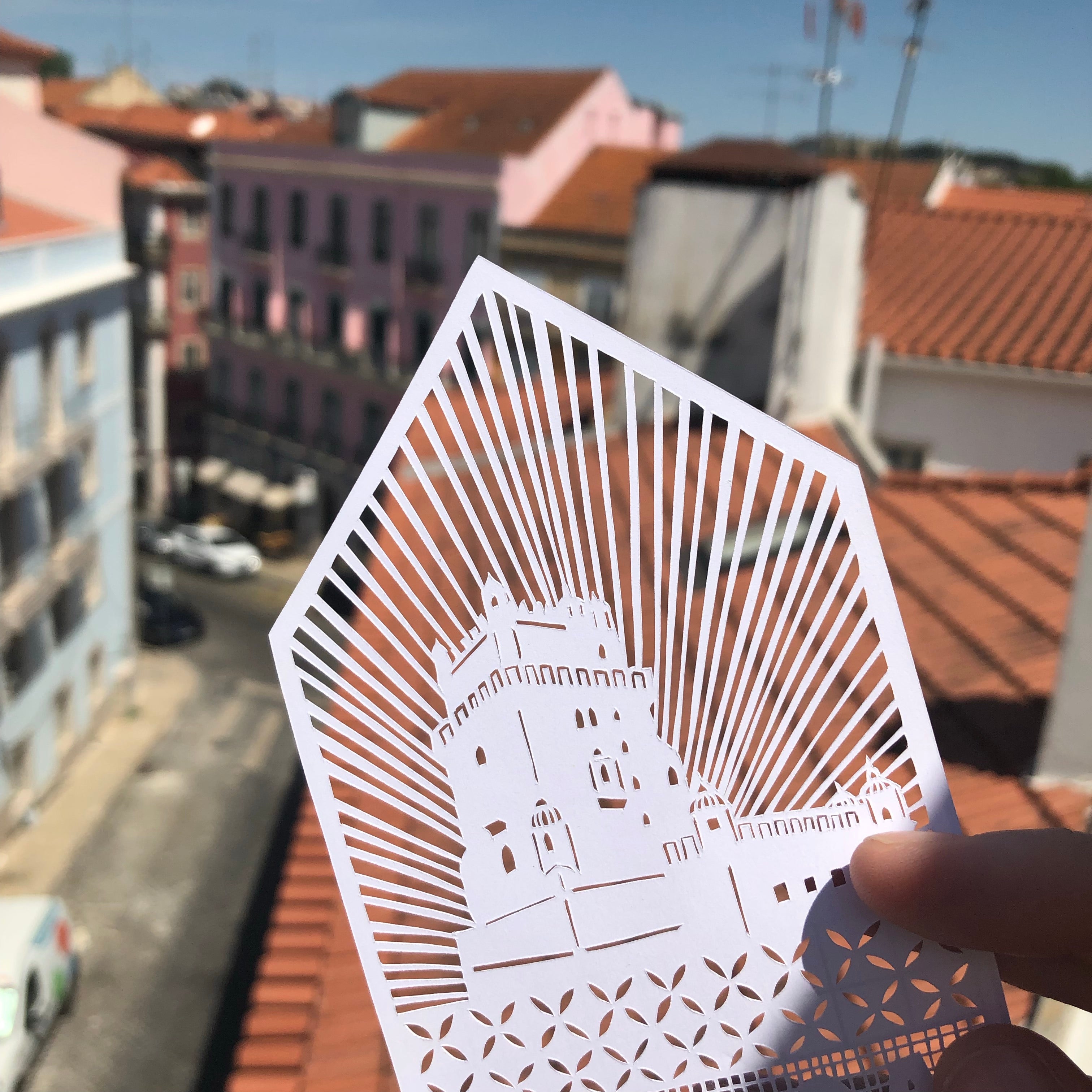 Lisbon Papercutting Artwork