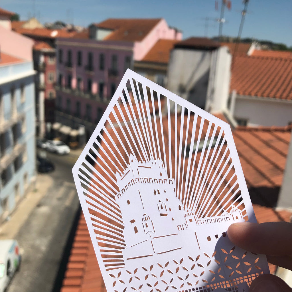 Lisbon Papercutting Artwork