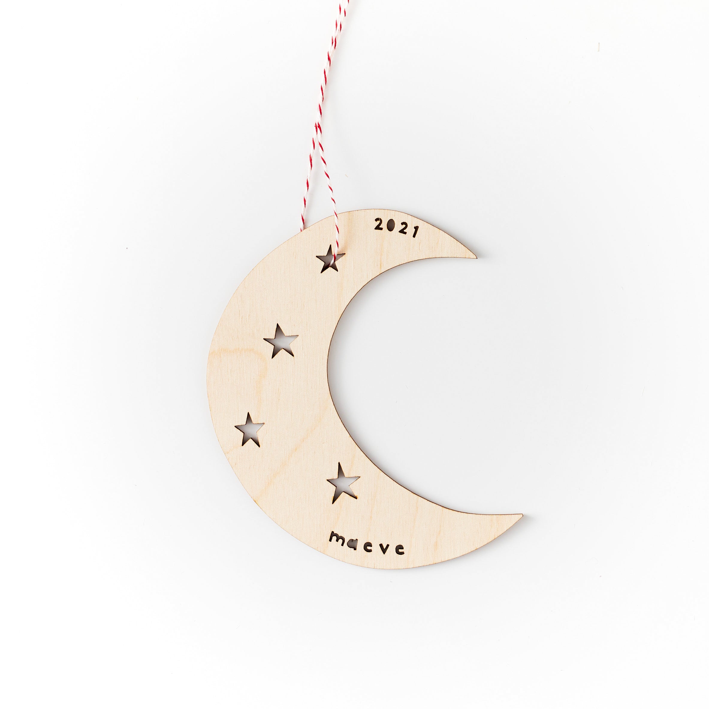 Custom Moon Ornament