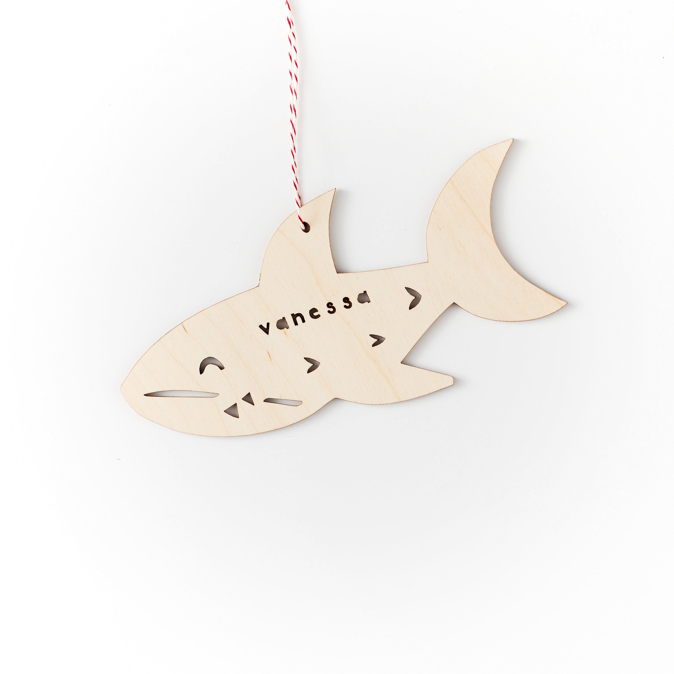 Custom Shark Ornament