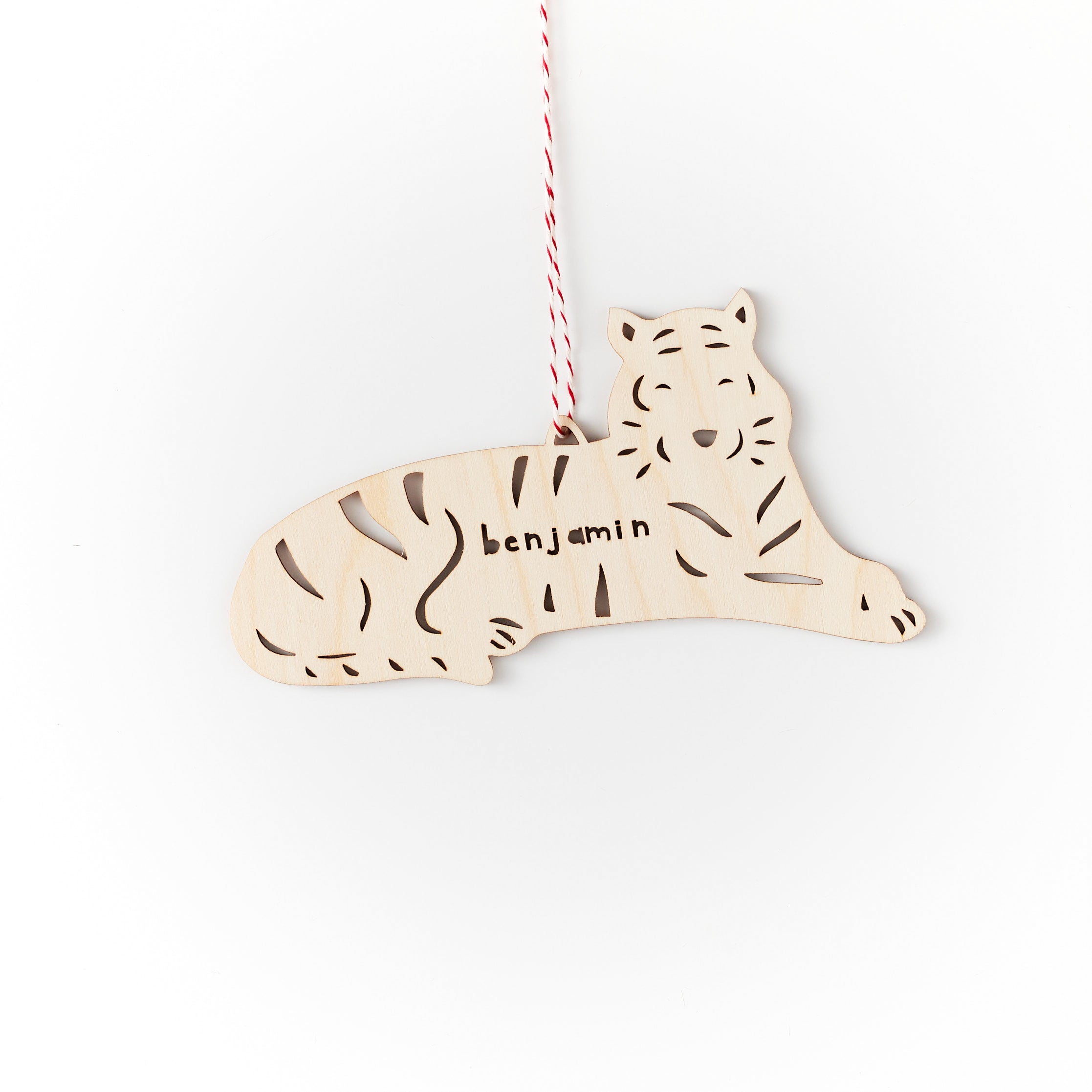 Custom Tiger Ornament